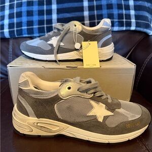 New Golden Goose Running Dad Star Sneakers Men's Size 44 EU / 11 US